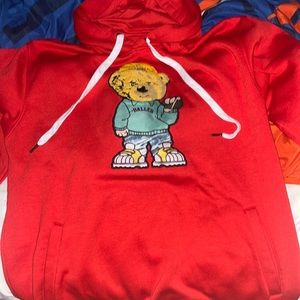 All sowed and stitch Baller design hoodie